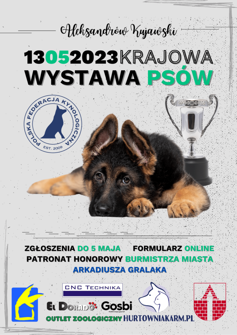 Krajowa Wystawa Psów Rasowych - Aleksandrów Kujawski - 2023