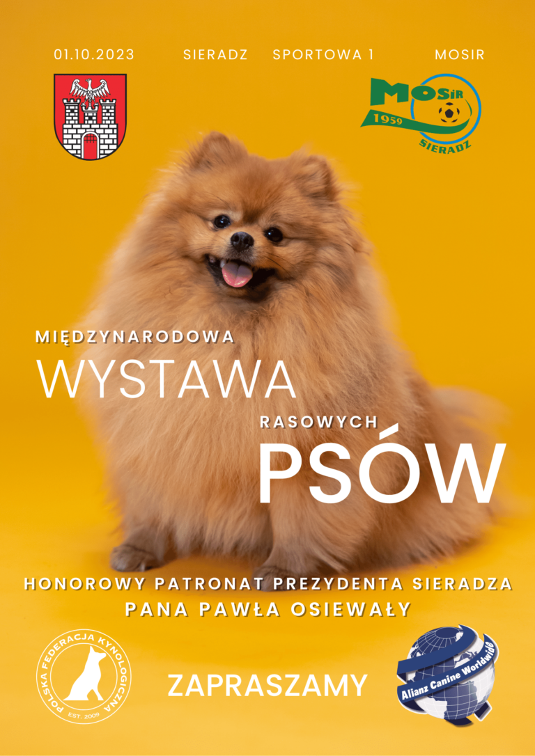 Międzynarodowa Wystawa Psów Rasowych - Sieradz - 2023