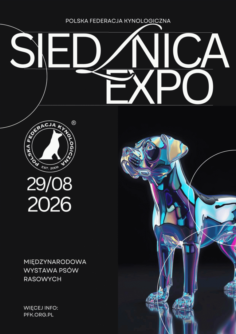 Siedlnica - 29 sierpnia 2026 - wystawa międzynarodowa psów rasowych - Polska Federacja Kynologiczna